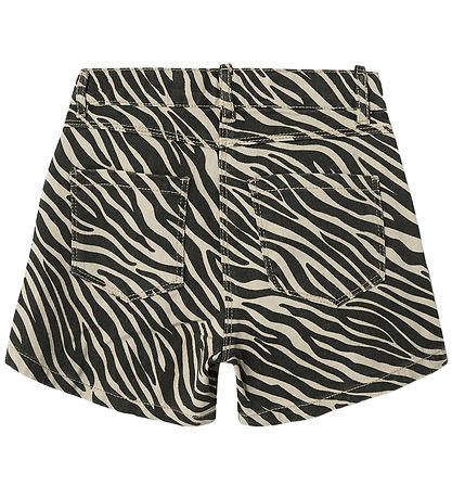 Name It Denimshorts - NfkZebra - Cement/Black Zebra
