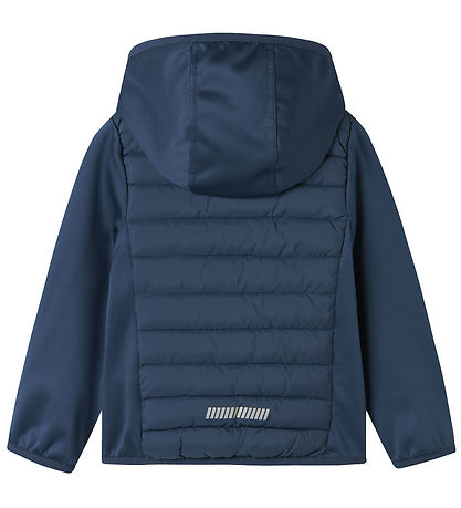 Name It Sæng/Softshell jakki - NmnMio Hybrid - Sargasso Sea