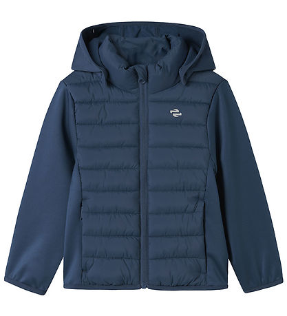 Name It Sæng/Softshell jakki - NmnMio Hybrid - Sargasso Sea