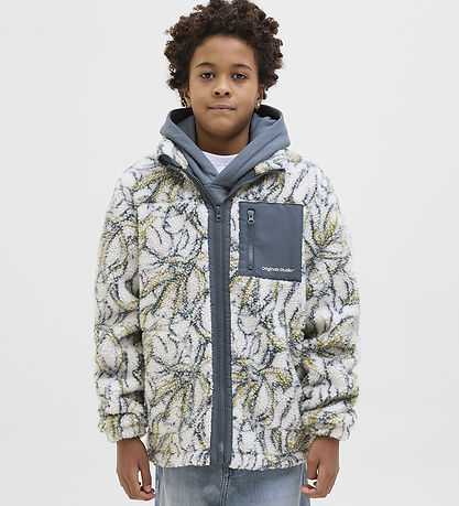 Jack & Jones Flísjakki - JorVesterbro - Óveður/AOP
