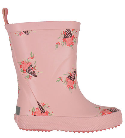 CeLaVi Rubber Boots - Peach Blossom w. Ice Cream Cones