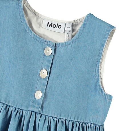 Molo Dress - Denim - Calvina - Sky Indigo