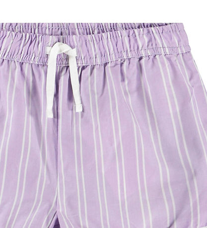 Molo Shorts - Aja - Purple Rail Stripe