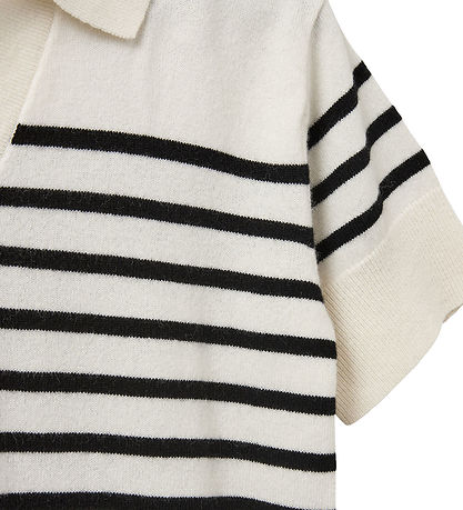 Sofie Schnoor Polo - Wool - Off White/Black