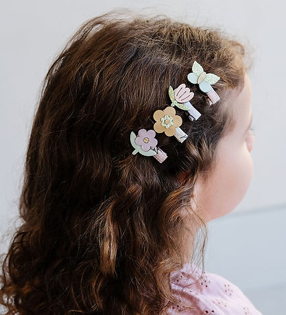 Mimi & Lula Hair clip - 8-Pack - 3 cm - Bouquet Spring Magic