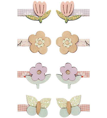 Mimi & Lula Hair clip - 8-Pack - 3 cm - Bouquet Spring Magic