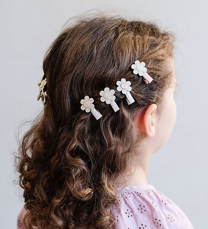 Mimi & Lula Hårklämma - 8-pack - 3 cm - Daisy Spring Magi