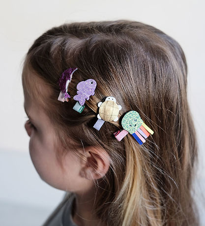 Mimi & Lula Hiusklipsi - 8 kpl - 3 cm - Sealife