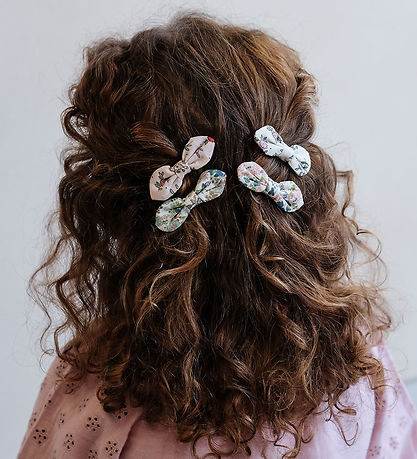 Mimi & Lula Hárspenna - 4 Pakki - 4 cm - Flora Bow Florence