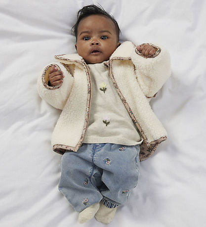 Name It Fleece Jacket - Teddy - NbfMisa - Fog