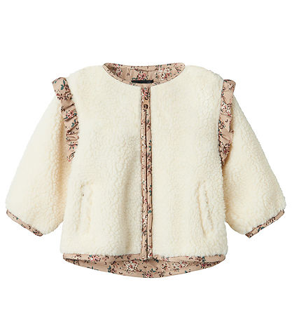 Name It Fleece Jacket - Teddy - NbfMisa - Fog