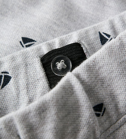 Name It Shorts - NmmVolo - Light Grey Melange/Boats