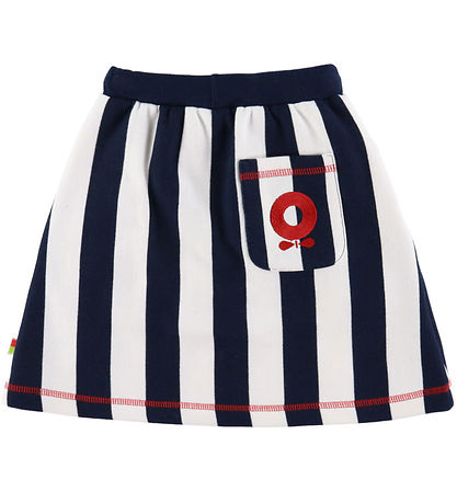 Katvig Rok - Navy/Wit Gestreept