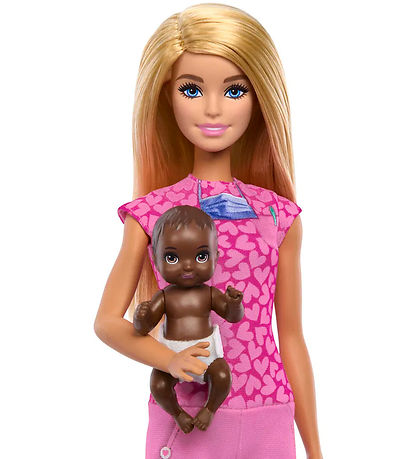 Barbie Dúkka - 30 cm - Barnalæknir Leiksett