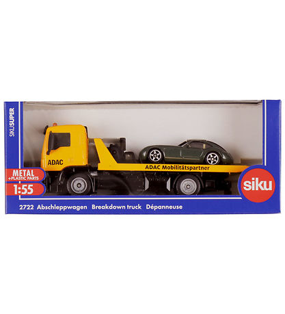Siku Vörubíll M. Bíll - 1:55 - Sundurliðun Truck - Gult