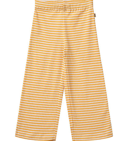 Wheat Byxor - Ela - Yellow Rib Stripe