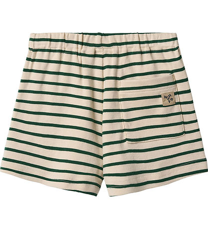 Wheat Shorts - Kalle - Green Stripe