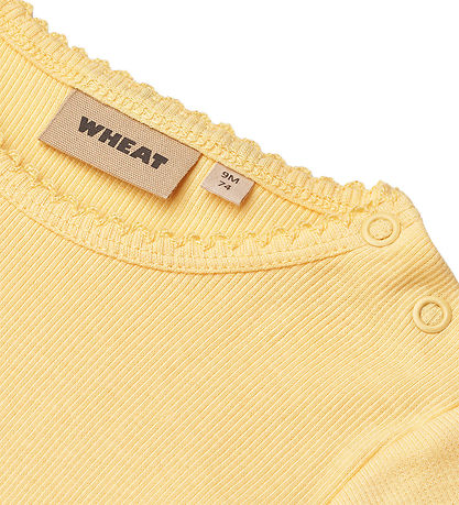 Wheat Samfella c/o - Rib - Lace - Elisa - Golden Yellow