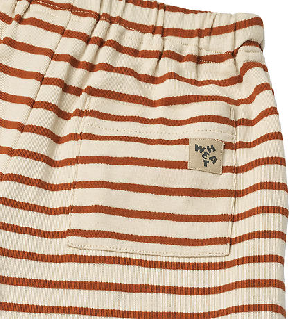 Wheat Stuttbuxur - Kalle - Hlýtt Caramel Stripe