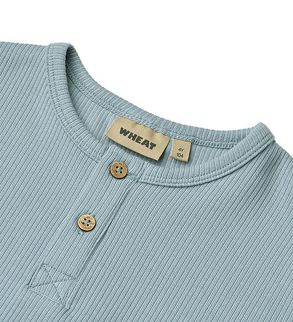 Wheat T-Shirt - Rib - Lumi - Ruhe Blue