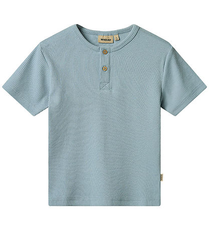 Wheat T-Shirt - Rib - Lumi - Ruhe Blue