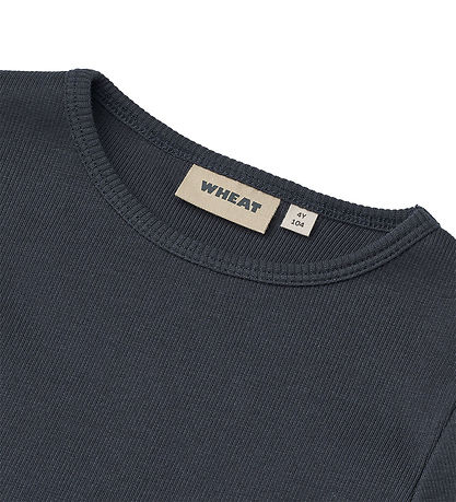 Wheat Bluse - Rib - Ida - Navy