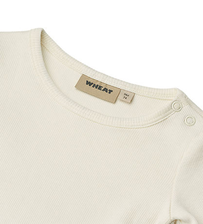 Wheat Blouse - Rib - Ida - Ivory