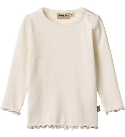 Wheat Blouse - Rib - Ida - Ivory