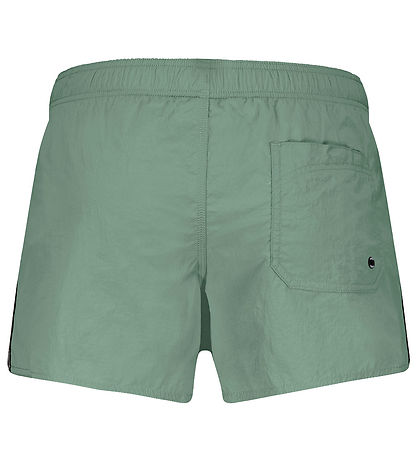 Puma Swim Shorts - But Crinkle - Dark Sage