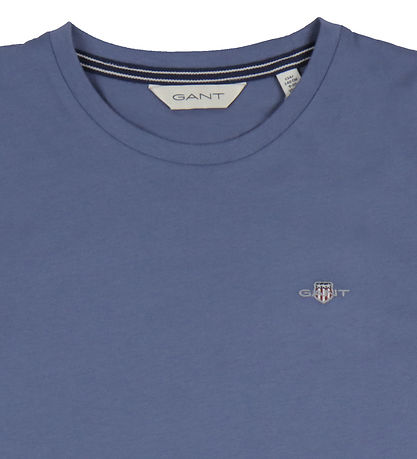 GANT T-shirt - Shield - Dusty Navy