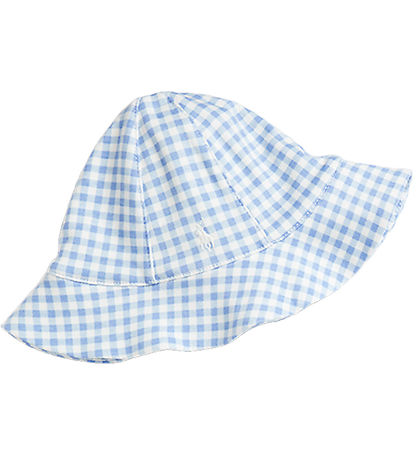 Polo Ralph Lauren Sommarset - Topp/Bloomers/Sommarhatt - Blåruti
