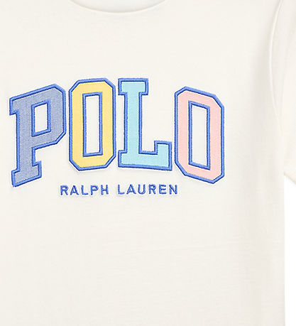 Polo Ralph Lauren Stuttermabolur - Hvítur M. Polo