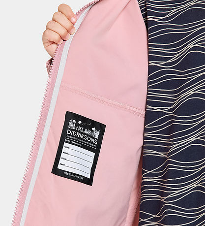 Didriksons Lightweight Jacket - Raspberry - Soft Pink