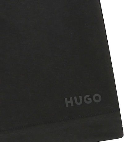 HUGO Collegeshortsit - Musta