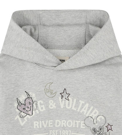 Zadig & Voltaire Kapuzenpullover - Grau Meliert