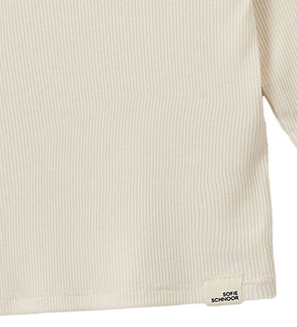 Sofie Schnoor Bluse - Rib - Petriciasb - Off White