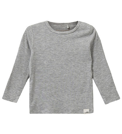 Sofie Schnoor Bluse - Rib - Petriciasb - Grau Meliert