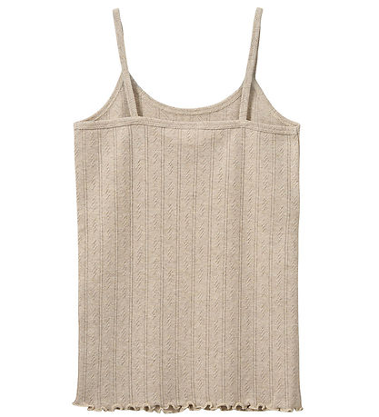 Sofie Schnoor Undershirt - Faunasy Poientelle - Beige w. hollow 
