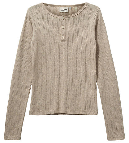 Sofie Schnoor Blouse - PetriciaSY Points - Beige w. Pointelle