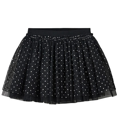 Sofie Schnoor Skirt - Tyl - Siggysk - Black w. Dots
