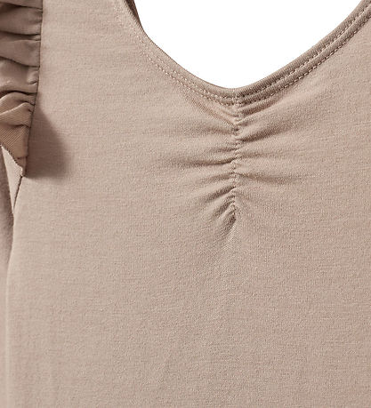 Sofie Schnoor Gymsuit - Tulle - Old Rose w. Dots