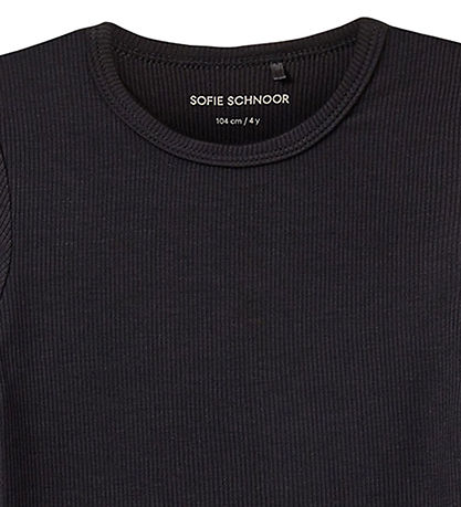 Sofie Schnoor Bluse - Rib - Petriciask - Schwarz