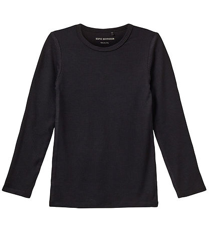 Sofie Schnoor Bluse - Rib - Petriciask - Schwarz