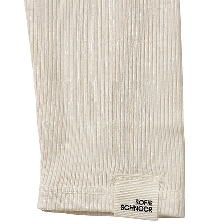 Sofie Schnoor Leggings - Rib - Nalinesb - Off White