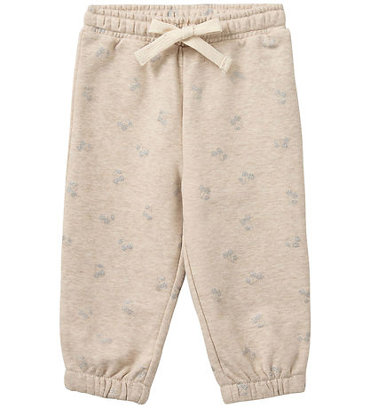 Sofie Schnoor Collegehousut - NetusSB - Beige Kirjava