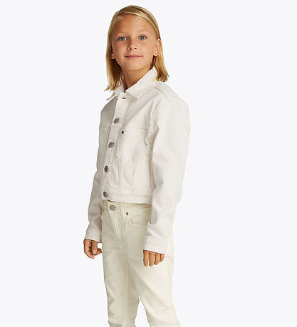 Tommy Hilfiger Jeansjacka - Lastbilsförare - Vit