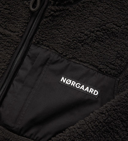 Mads Nørgaard Fleece Jacket - Jeffo - Jet Black
