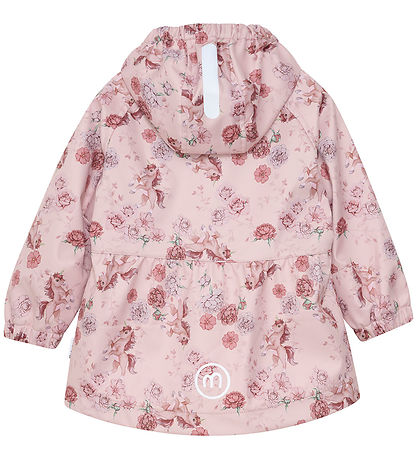 Minymo Softshell jakki - Peach Písk M. Blóm