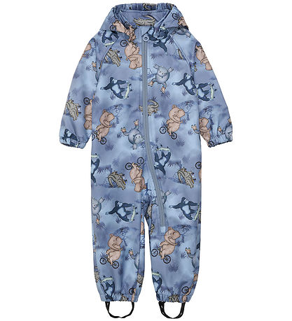 Minymo Softshell Suit - Flint Stone