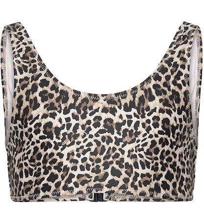 Rosemunde Bikini Top - Shiitake - Leopard